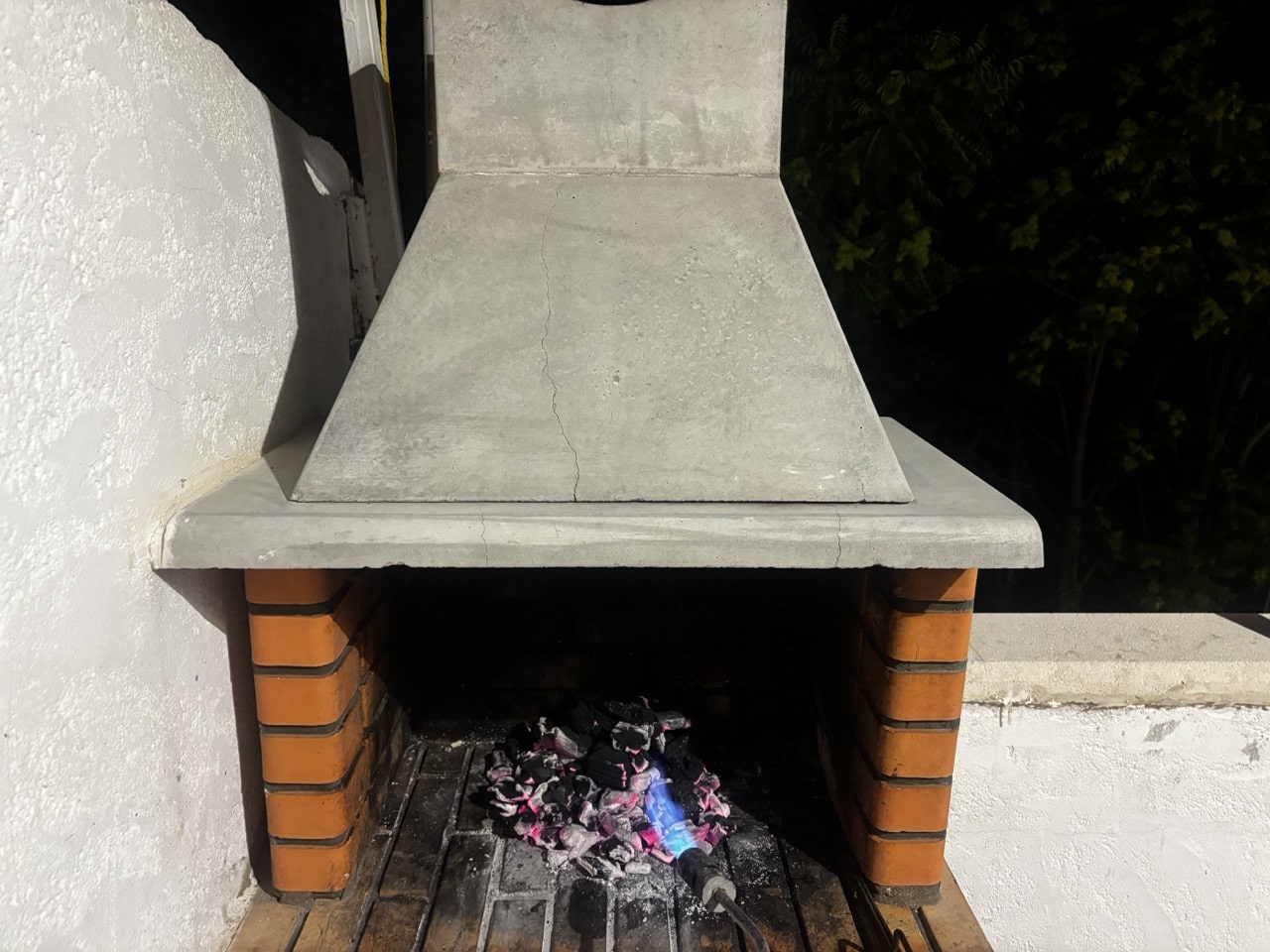 Barbacoa en la cueva